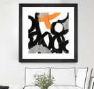 Chromatic Impulse VI by June Erica Vess on GIANT ART - orange abstract