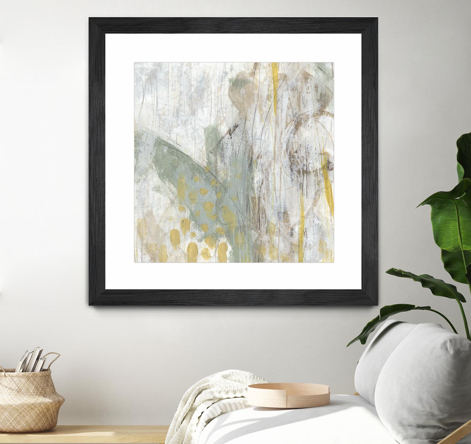 Surface Structure I by June Erica Vess on GIANT ART - green abstract