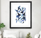 Chrysalis I by Grace Popp on GIANT ART - blue abstract