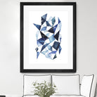 Chrysalis I by Grace Popp on GIANT ART - blue abstract