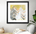 Side Swipe II by June Erica Vess on GIANT ART - yellow abstract