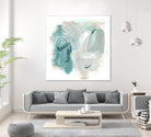 Coastal Fog IV by June Erica Vess on GIANT ART - green abstract