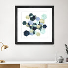 Crystallize I by Grace Popp on GIANT ART - green abstract