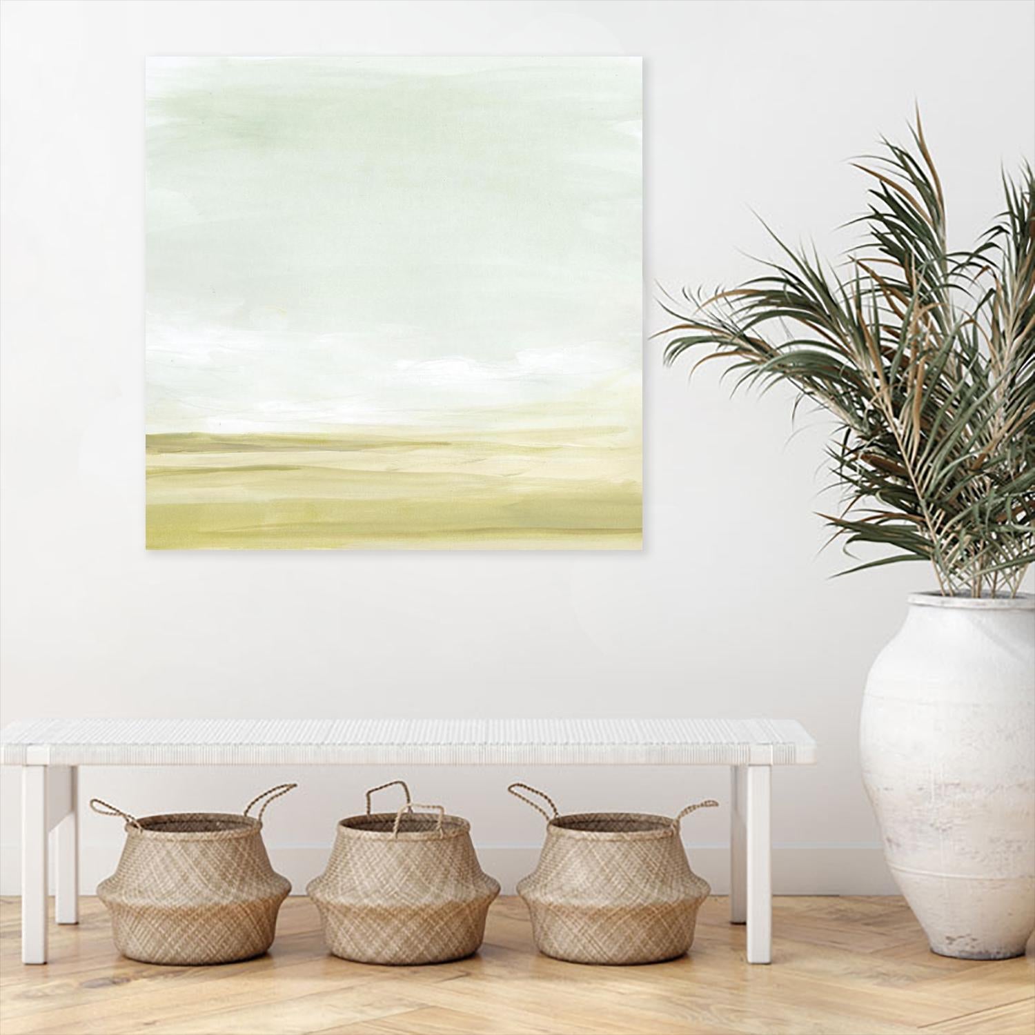 Intangible Horizon II by June Erica Vess on GIANT ART - green sea scene