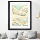 Ocean Cascade I by Vanna Lam on GIANT ART - green abstract