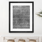 Modern Monochrome I by Grace Popp on GIANT ART - black abstract