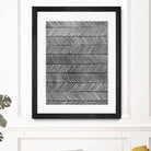 Modern Monochrome I by Grace Popp on GIANT ART - black abstract