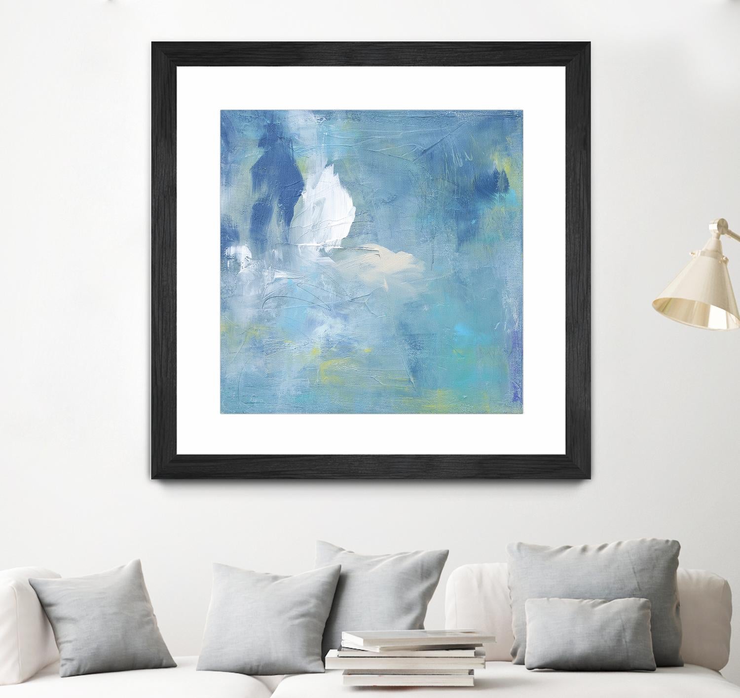 Zest & Jam III by Julia Contacessi on GIANT ART - blue abstract