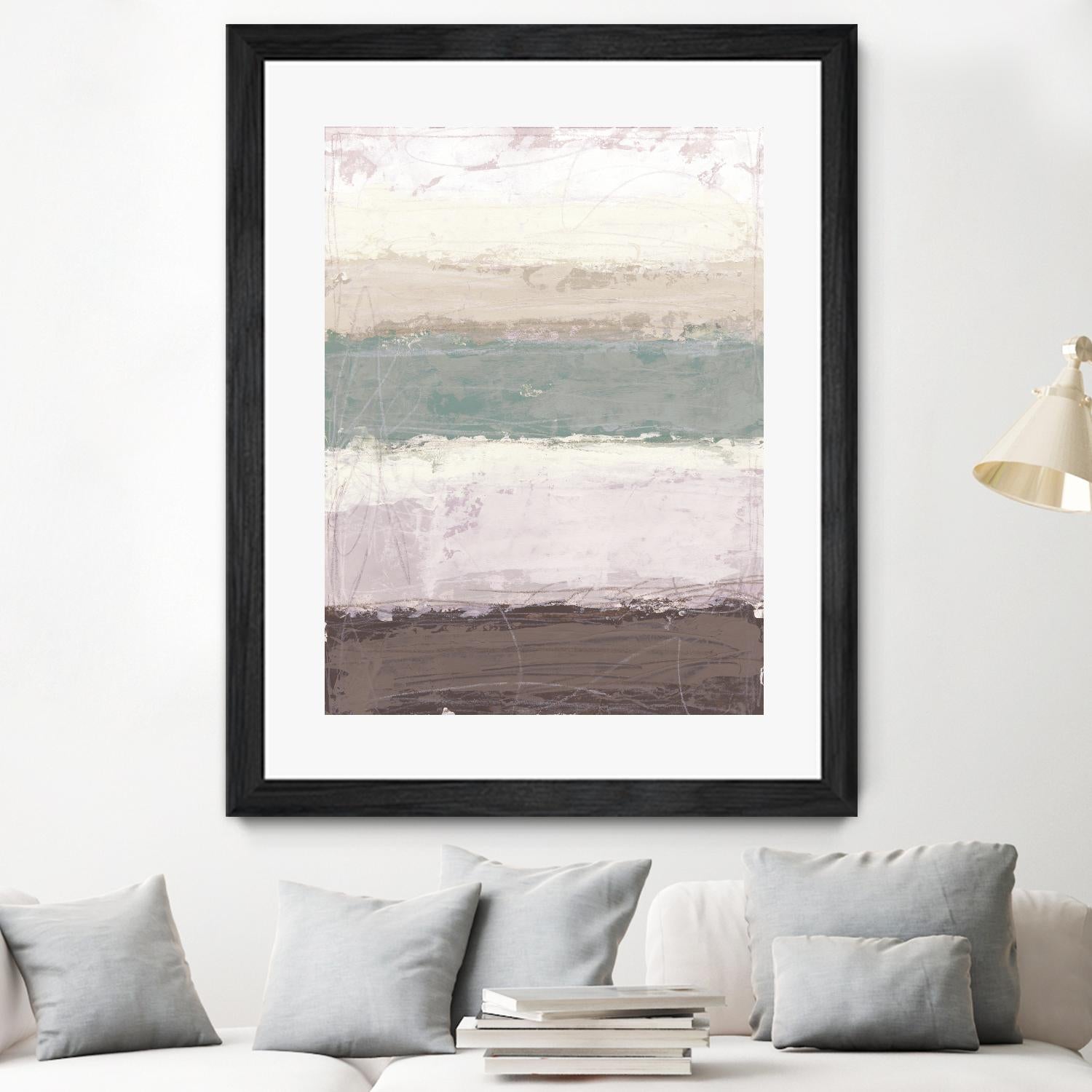 Strata Horizon II by June Erica Vess on GIANT ART - brown abstract