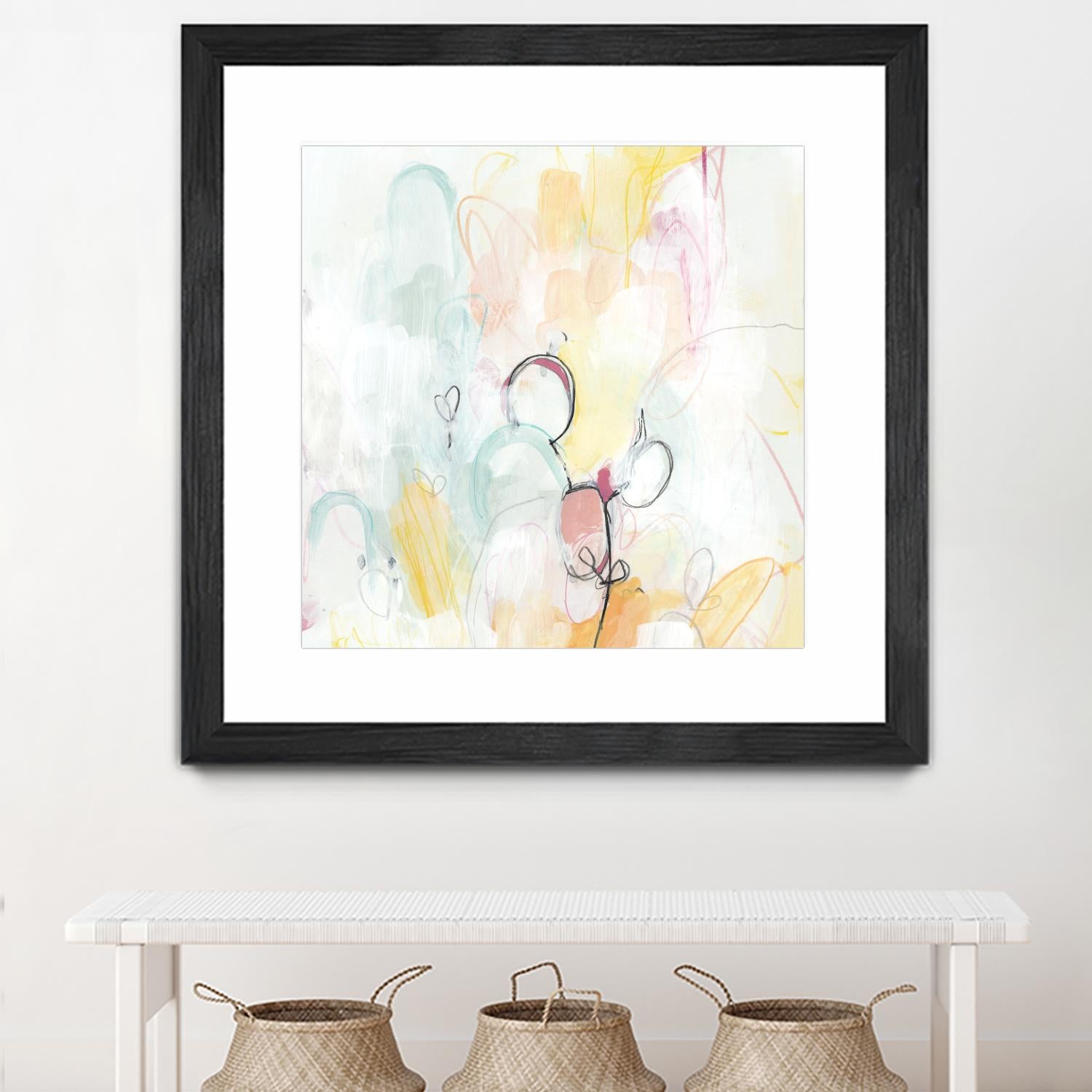 Quarter Note I by June Erica Vess on GIANT ART - abstract