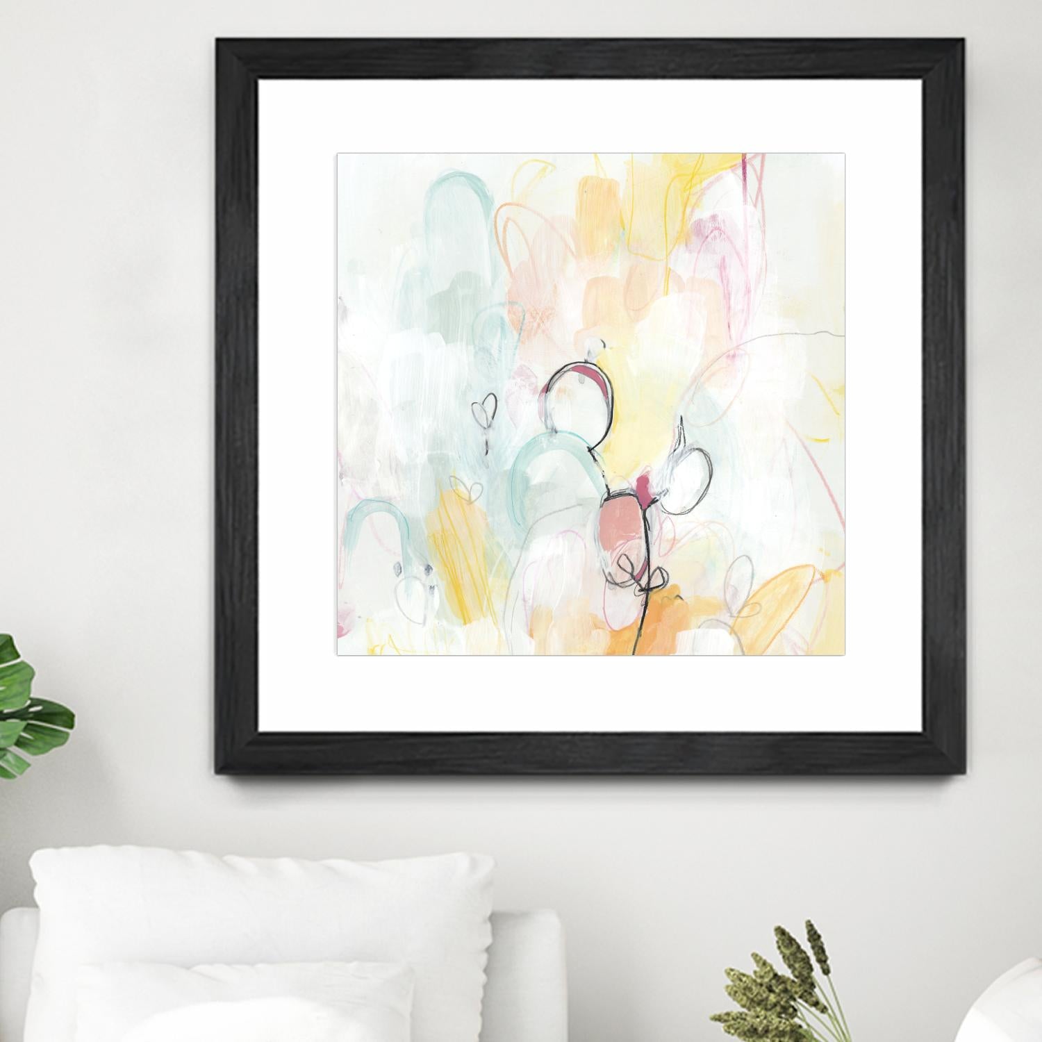 Quarter Note I by June Erica Vess on GIANT ART - abstract