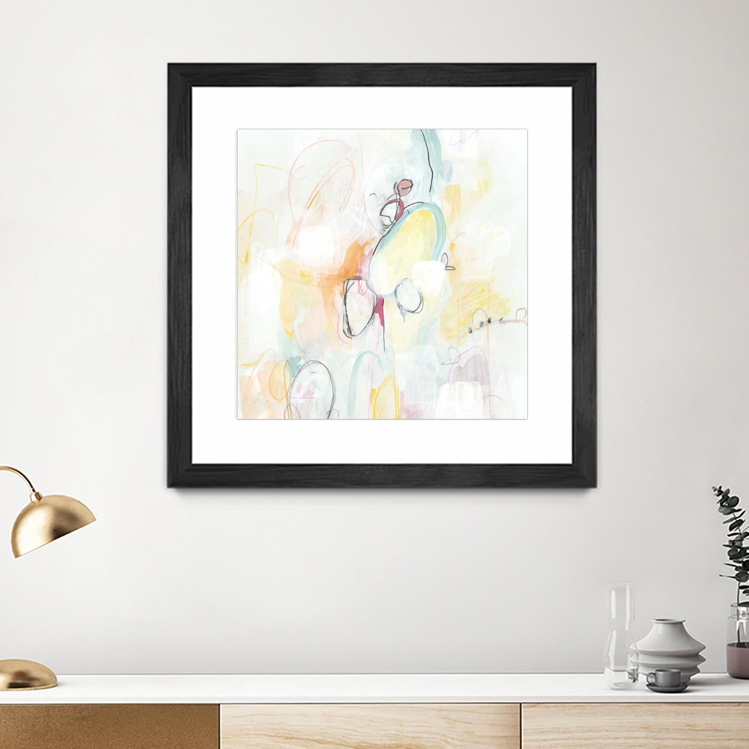Quarter Note II by June Erica Vess on GIANT ART - abstract