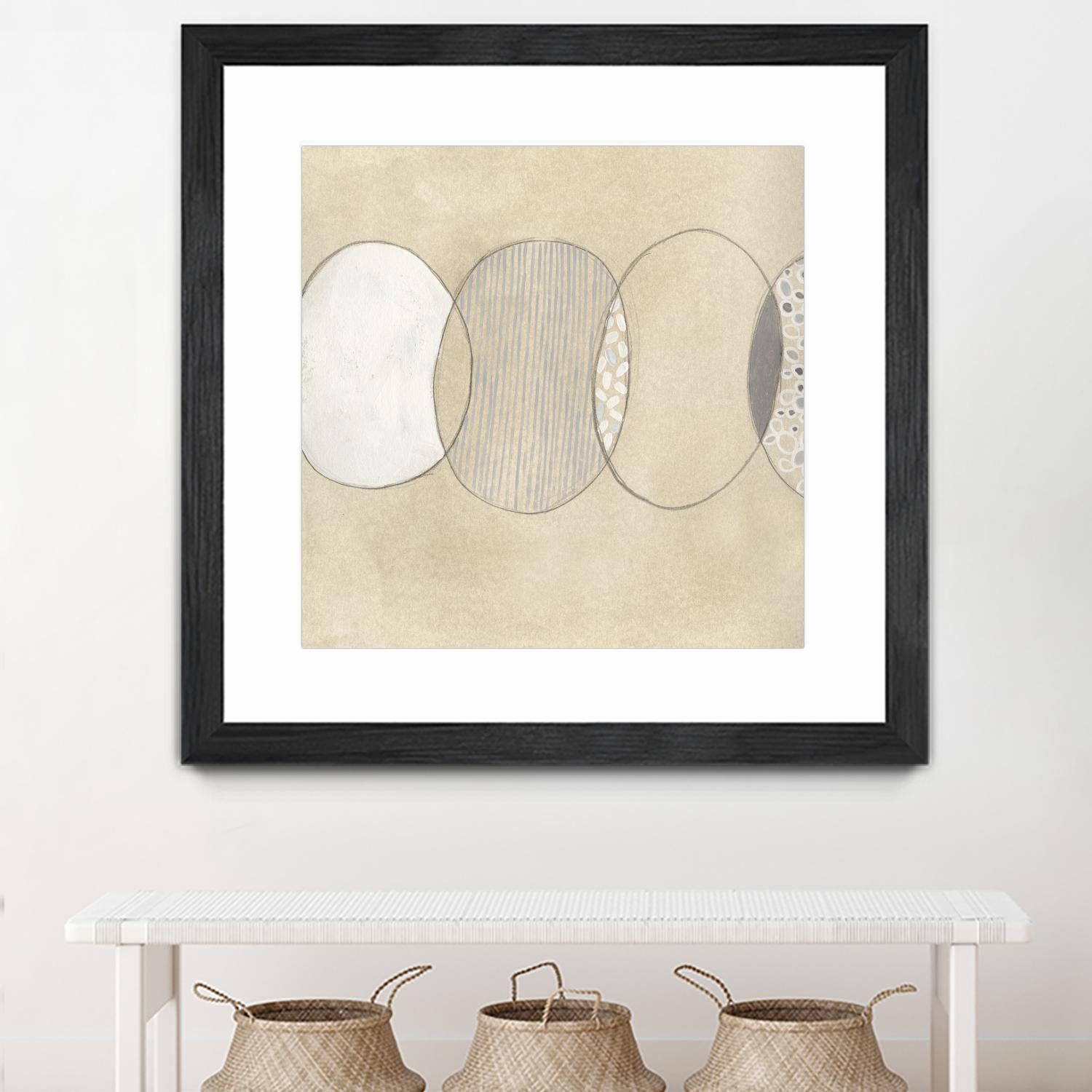 Cellular Division I by June Erica Vess on GIANT ART - brown abstract