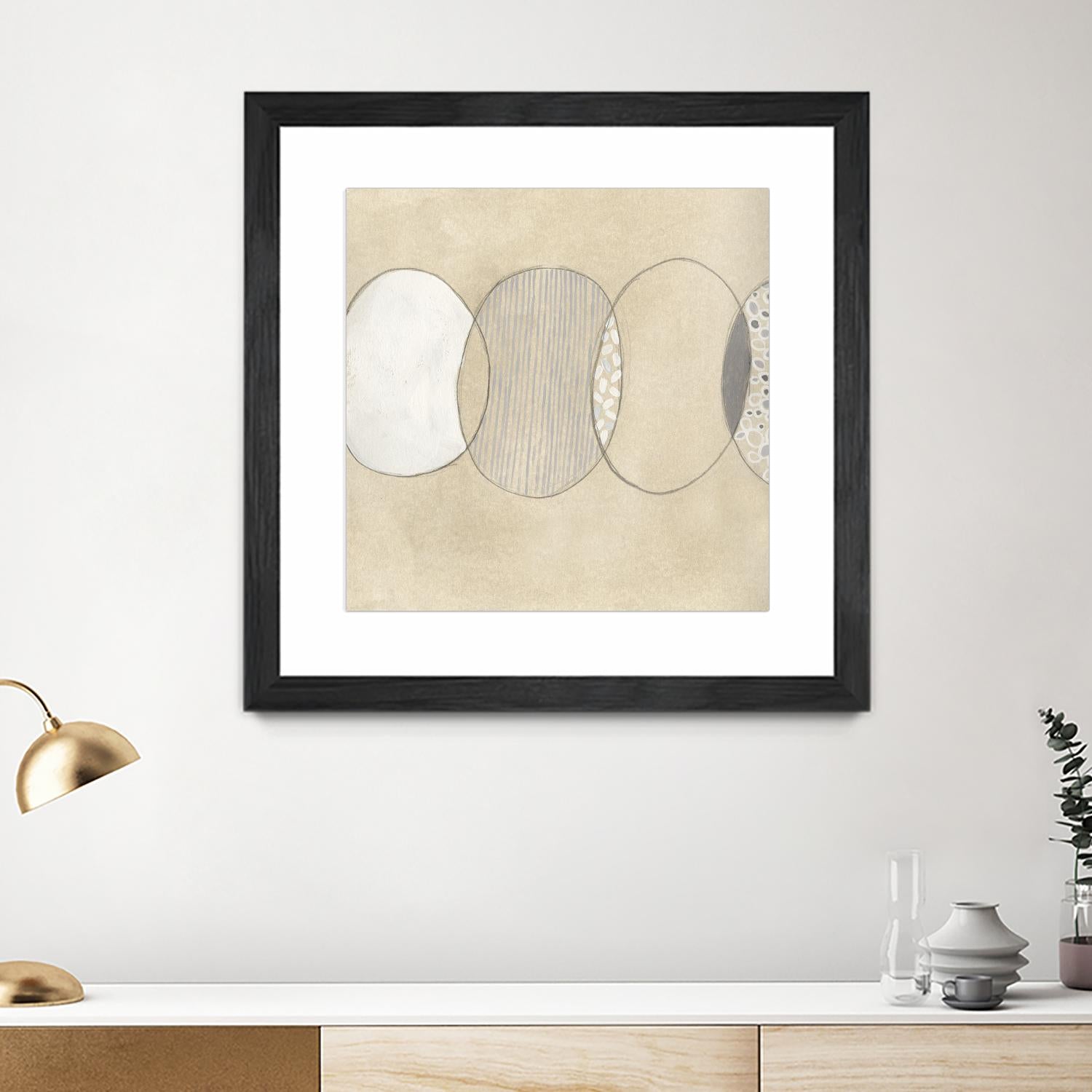 Cellular Division I by June Erica Vess on GIANT ART - brown abstract