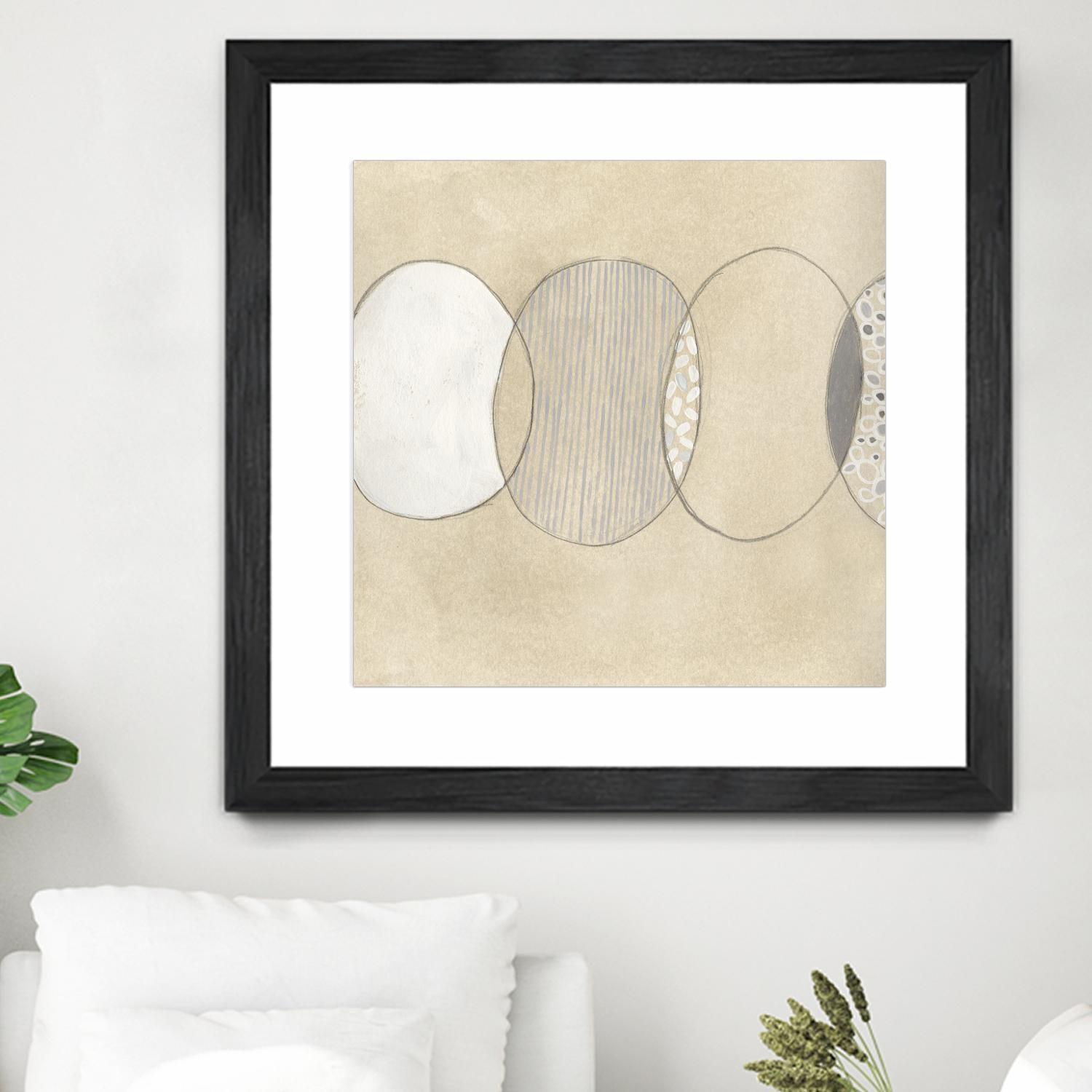 Cellular Division I by June Erica Vess on GIANT ART - brown abstract