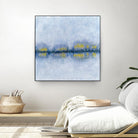 Across the Way II by Ren�e W. Stramel on GIANT ART - blue abstract