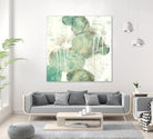 Riverbed I by Jennifer Goldberger on GIANT ART - green abstract