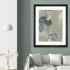 Rock Formations II by Jennifer Goldberger on GIANT ART - green abstract