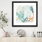 Current Synergy II by June Erica Vess on GIANT ART - green abstract