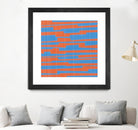 Modern Circuit VI by Charles McMullen on GIANT ART - blue abstract