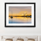 In the Golden Light IV by Emily Kalina on GIANT ART - blue coastal & tropical abstract
