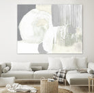 Neutral Curves I by Jennifer Goldberger on GIANT ART - grey  abstract abstract 