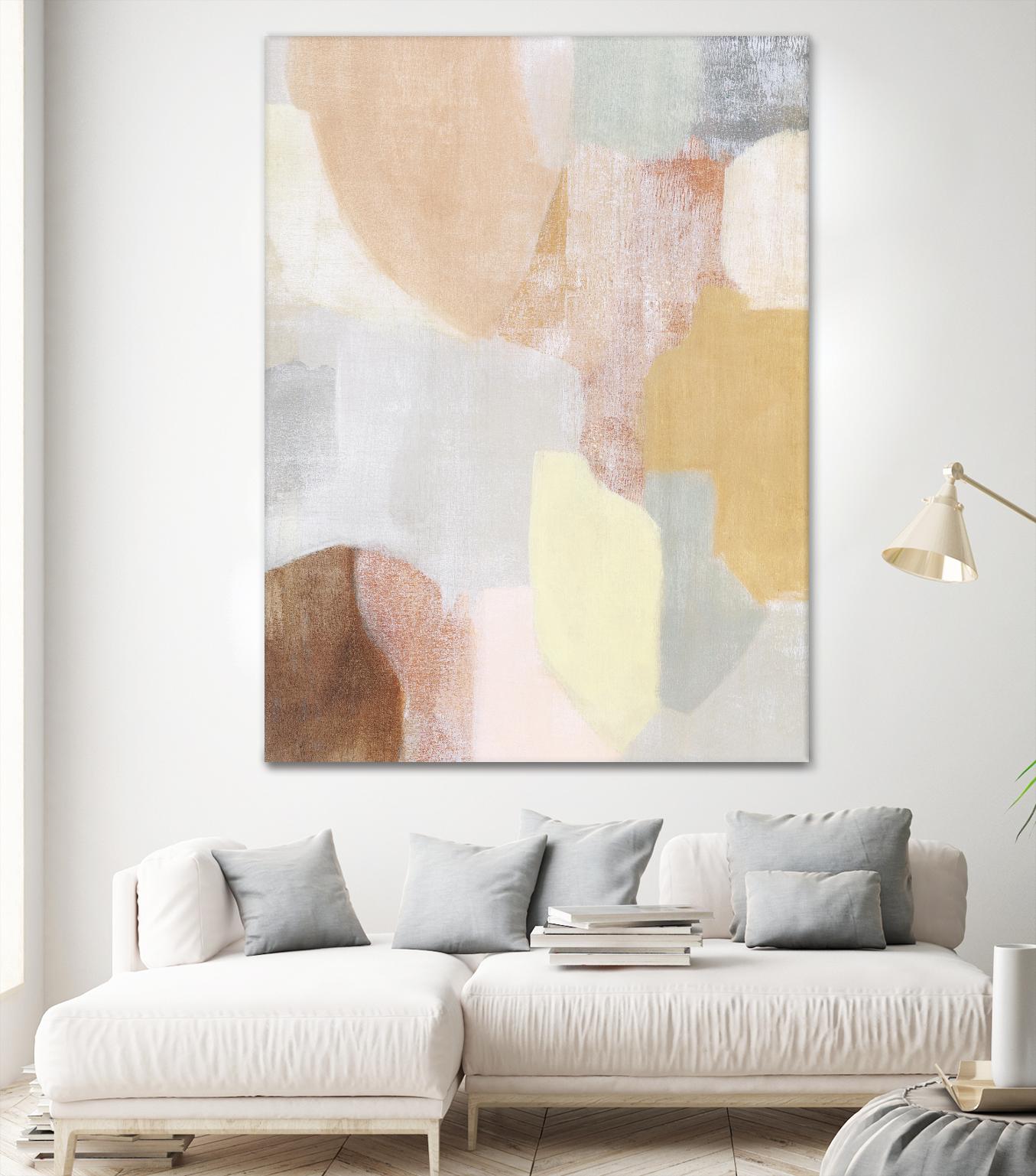 Faint Awareness II by Grace Popp on GIANT ART - beige abstract abstract