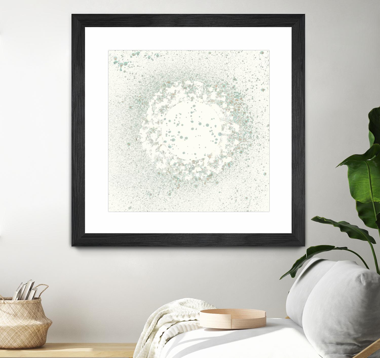 Mica Aperture II by Vanna Lam on GIANT ART - green  abstract abstract