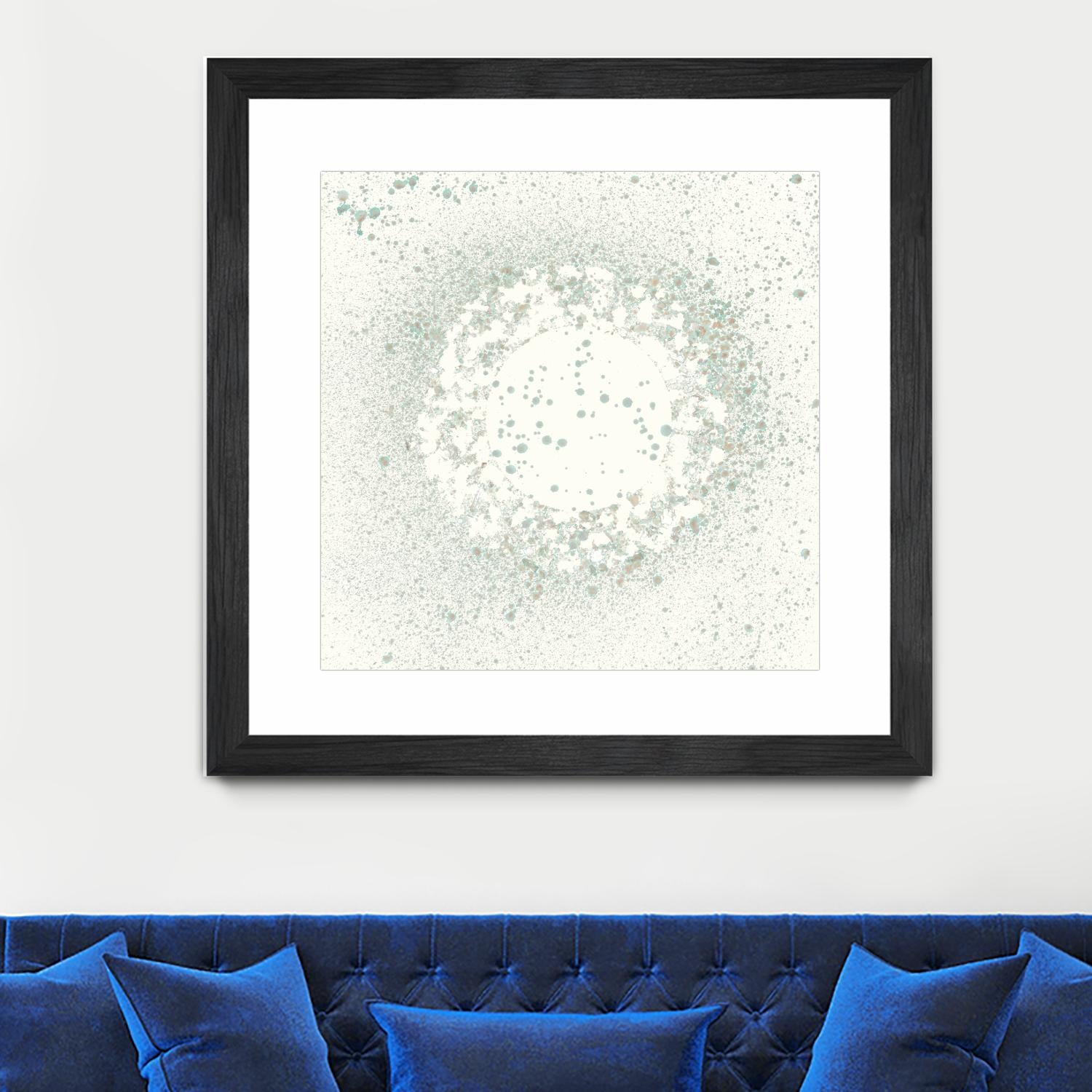 Mica Aperture II by Vanna Lam on GIANT ART - green  abstract abstract