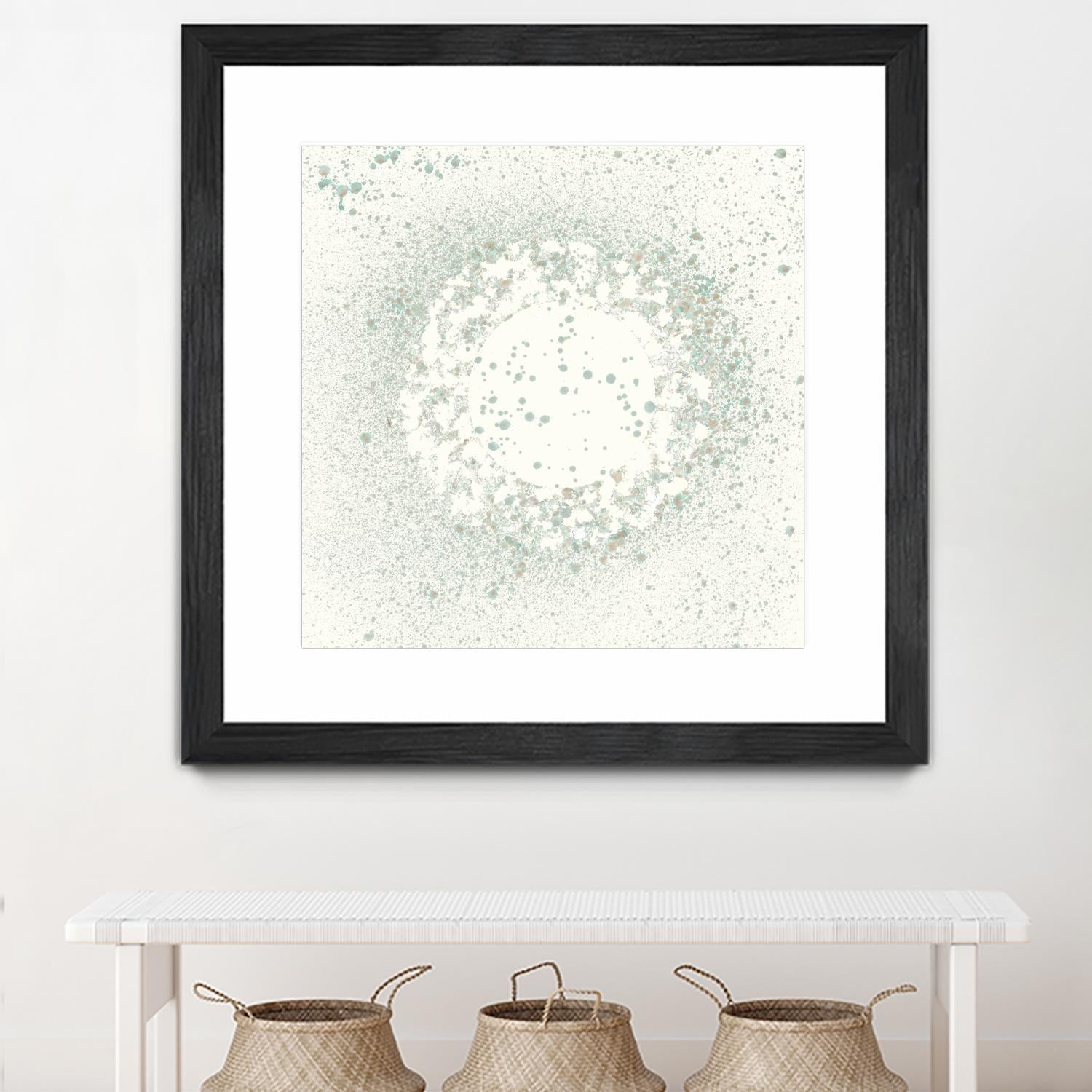 Mica Aperture II by Vanna Lam on GIANT ART - green  abstract abstract