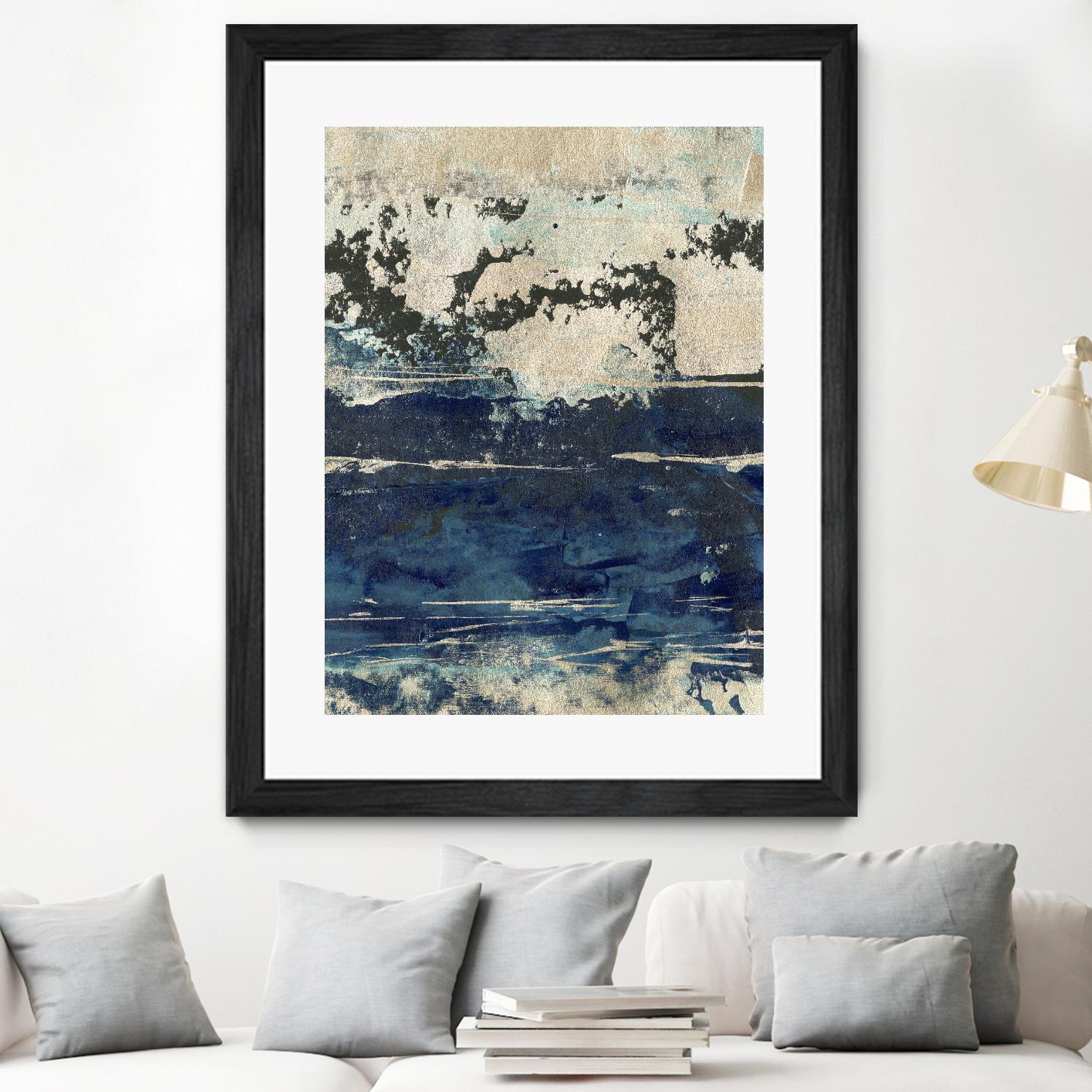 Silver Surf II by Ethan Harper on GIANT ART - gold abstract abstract
