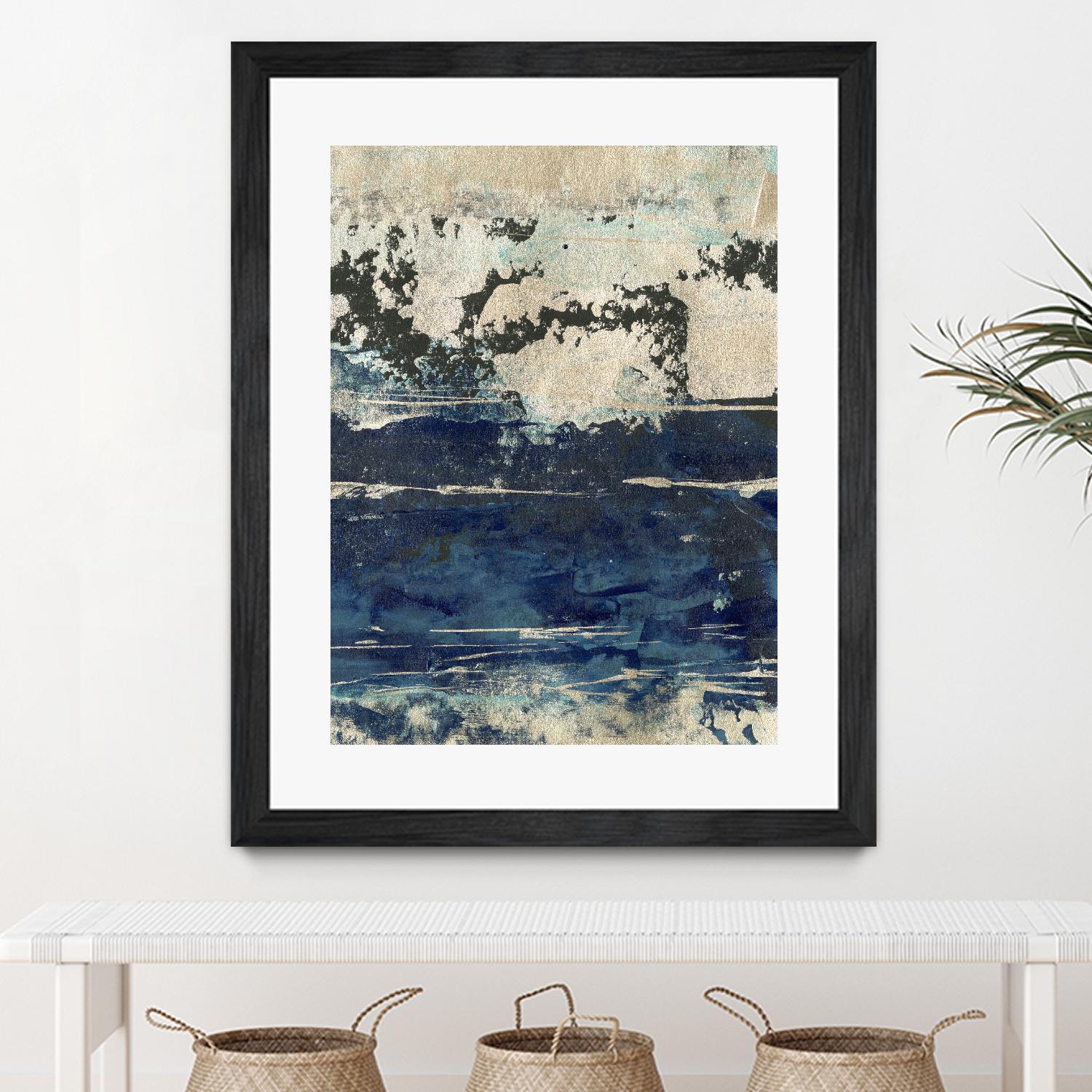 Silver Surf II by Ethan Harper on GIANT ART - gold abstract abstract