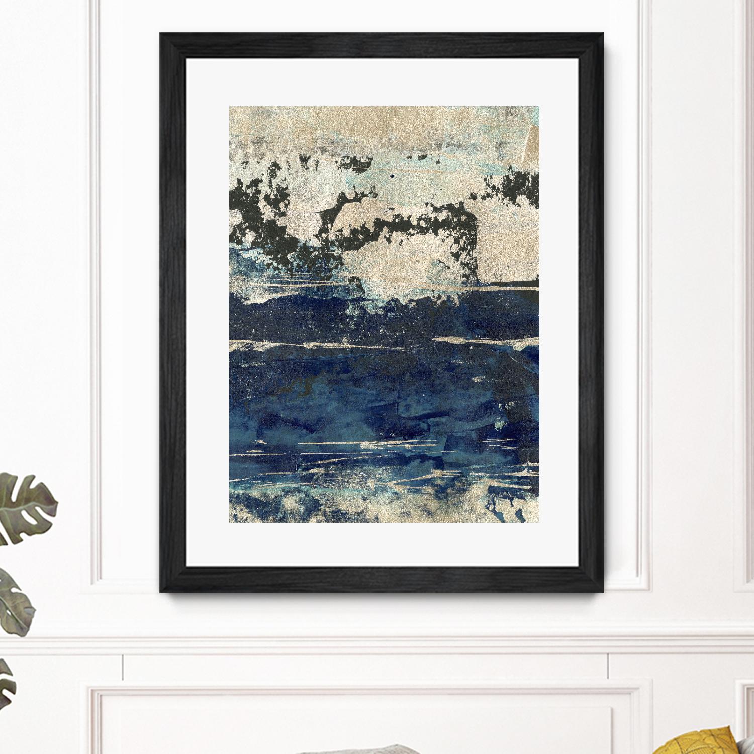 Silver Surf II by Ethan Harper on GIANT ART - gold abstract abstract