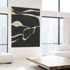 Tides in Sepia III by Rob Delamater on GIANT ART - black abstract abstract 