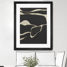 Tides in Sepia III by Rob Delamater on GIANT ART - black abstract abstract 