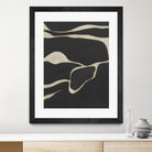 Tides in Sepia III by Rob Delamater on GIANT ART - black abstract abstract 