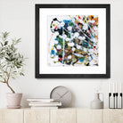 Pollock's Party II by Jodi Fuchs on GIANT ART - orange abstract abstract