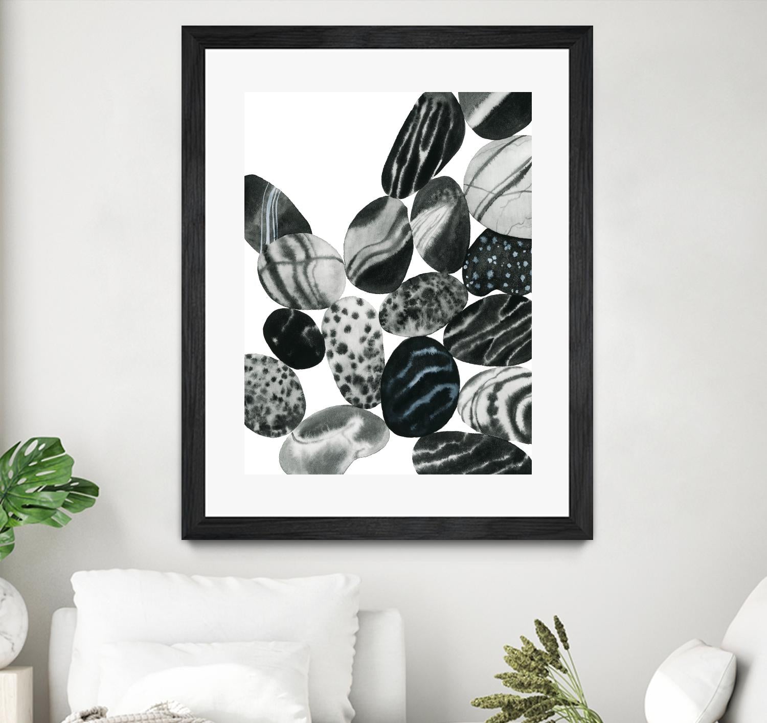 Dalmatian Rocks II by Grace Popp on GIANT ART - white abstract abstract 