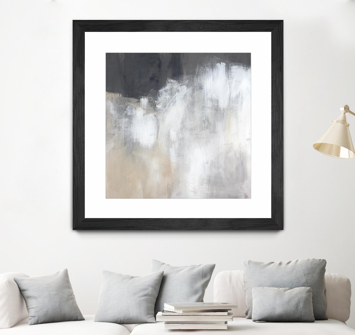 Neutral Abstract II by Jennifer Parker on GIANT ART - beige abstract abstract 