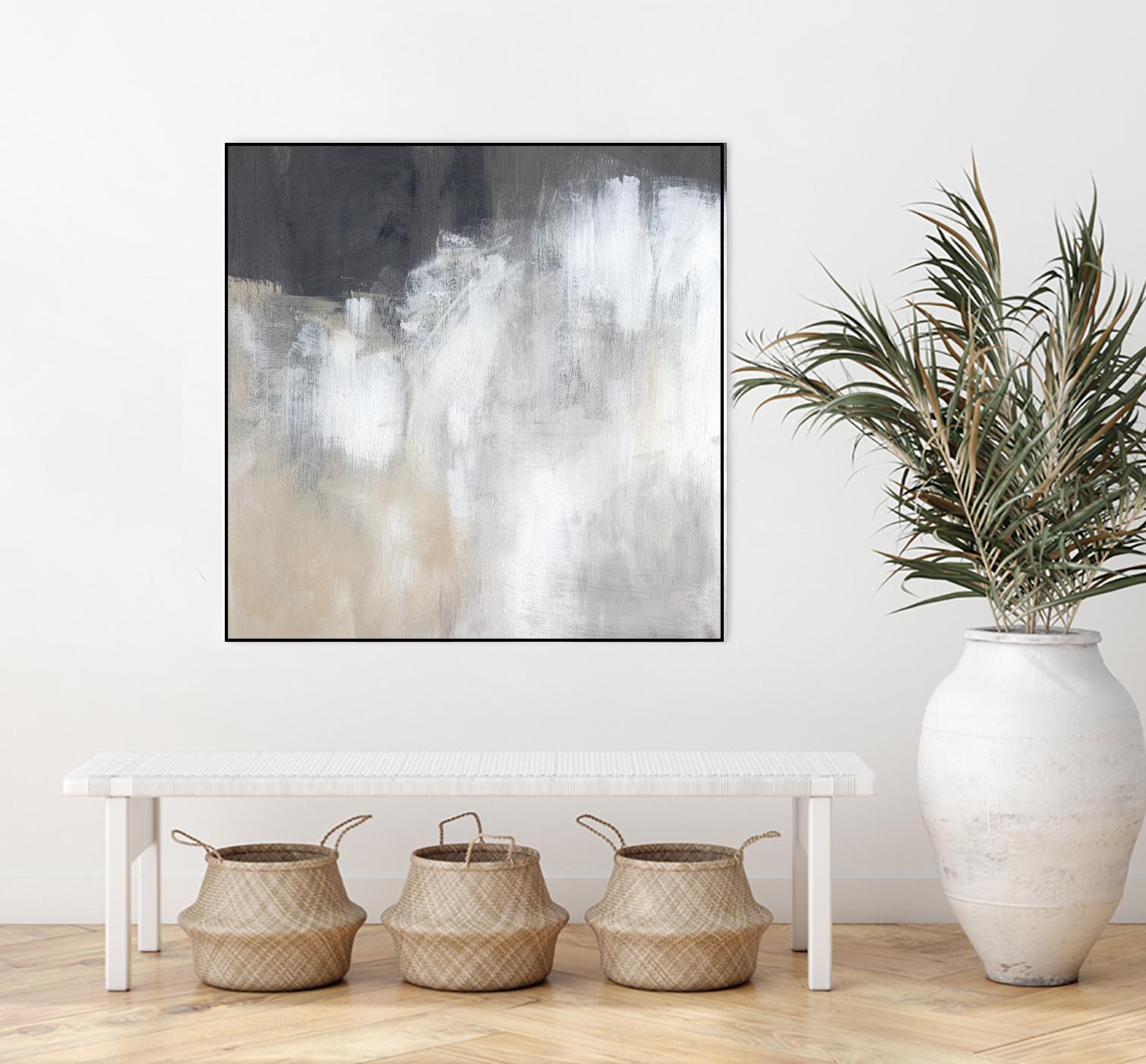 Neutral Abstract II by Jennifer Parker on GIANT ART - beige abstract abstract 