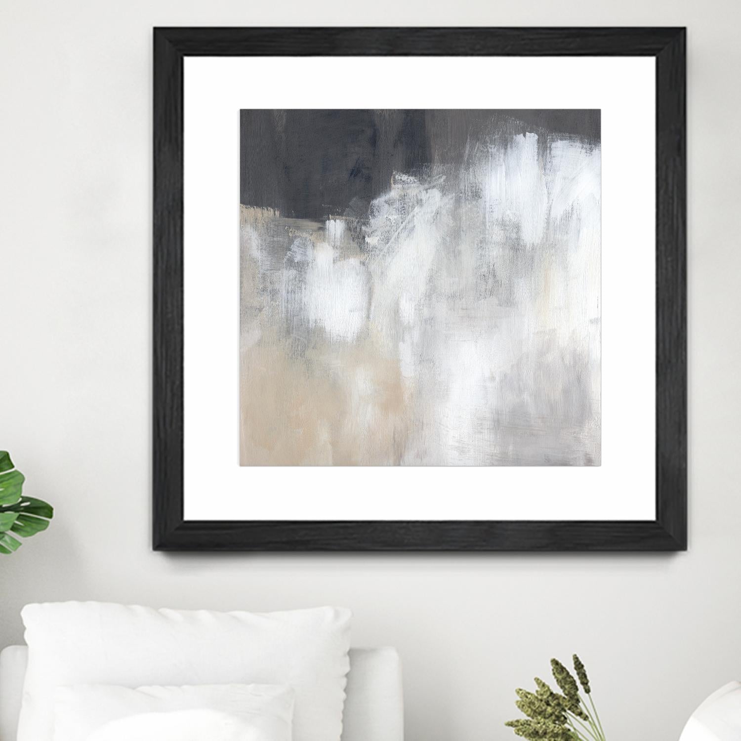 Neutral Abstract II by Jennifer Parker on GIANT ART - beige abstract abstract 
