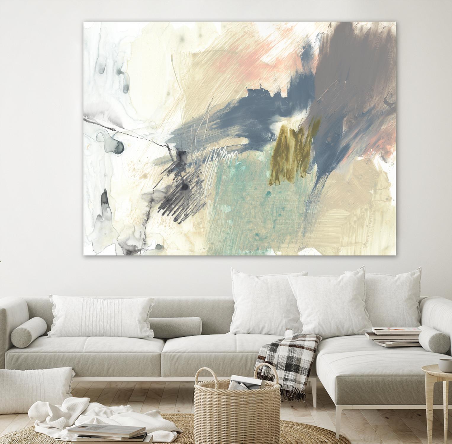 Pastel Immersion II by Jennifer Goldberger on GIANT ART - pink abstract abstract 