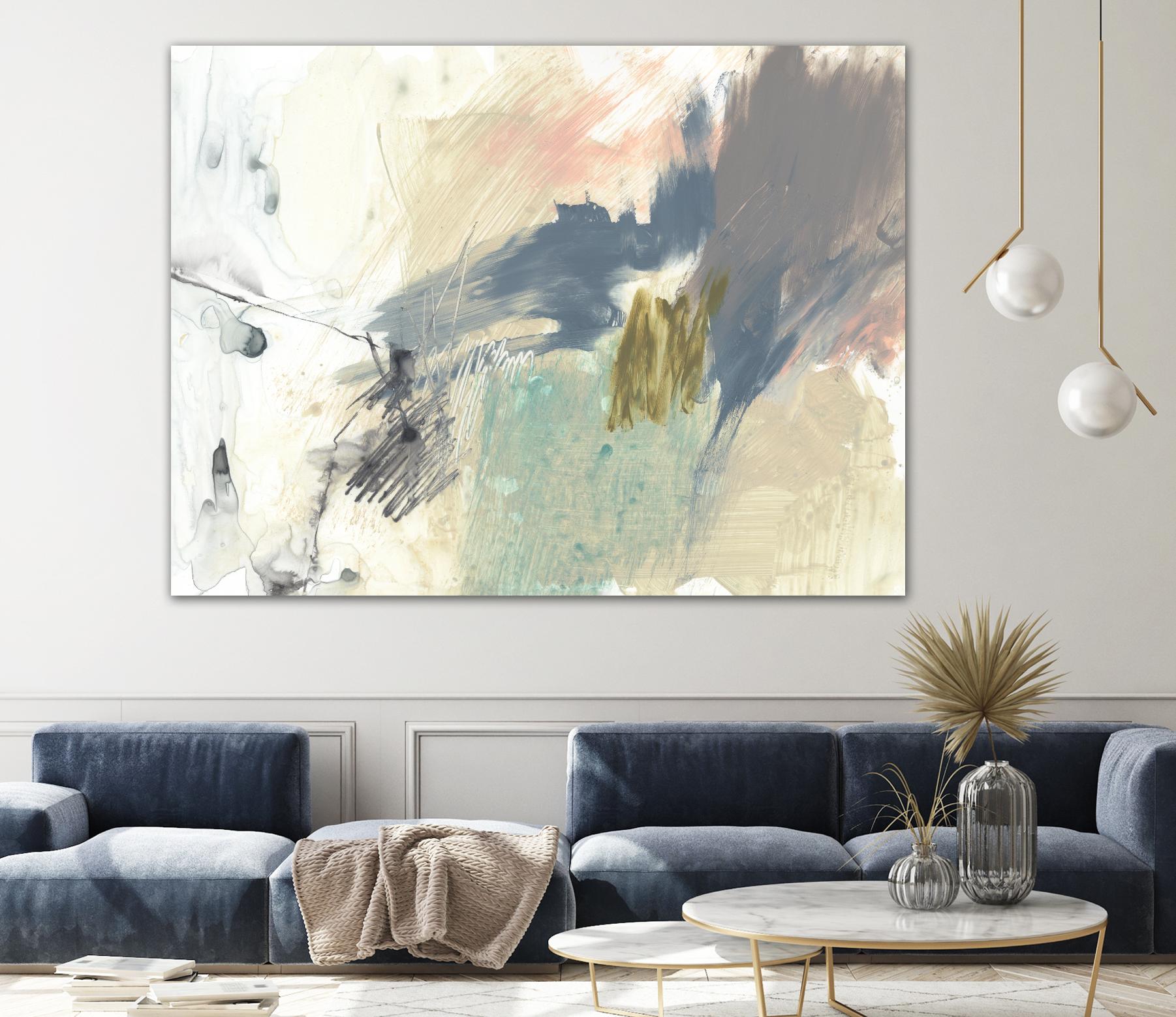 Pastel Immersion II by Jennifer Goldberger on GIANT ART - pink abstract abstract 