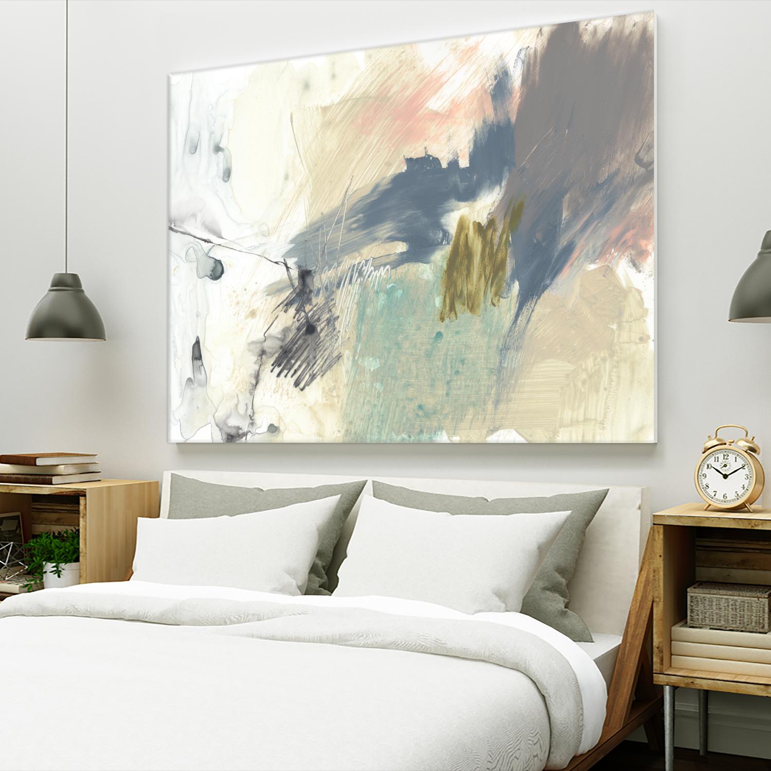 Pastel Immersion II by Jennifer Goldberger on GIANT ART - pink abstract abstract 