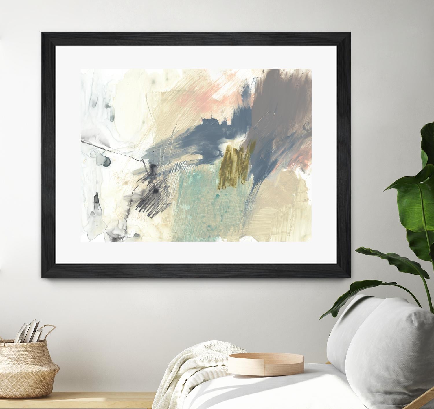 Pastel Immersion II by Jennifer Goldberger on GIANT ART - pink abstract abstract 