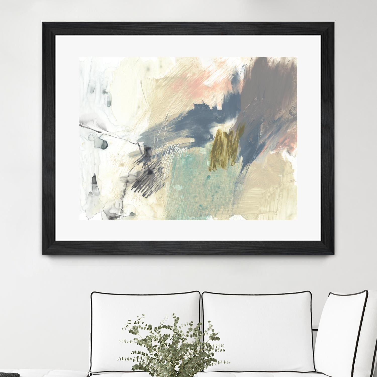 Pastel Immersion II by Jennifer Goldberger on GIANT ART - pink abstract abstract 