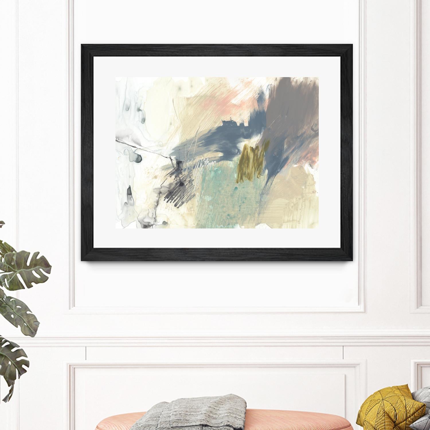 Pastel Immersion II by Jennifer Goldberger on GIANT ART - pink abstract abstract 