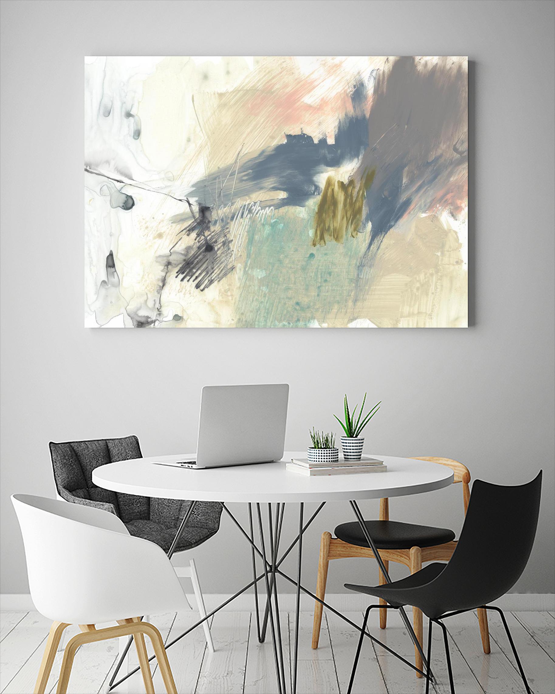 Pastel Immersion II by Jennifer Goldberger on GIANT ART - pink abstract abstract 
