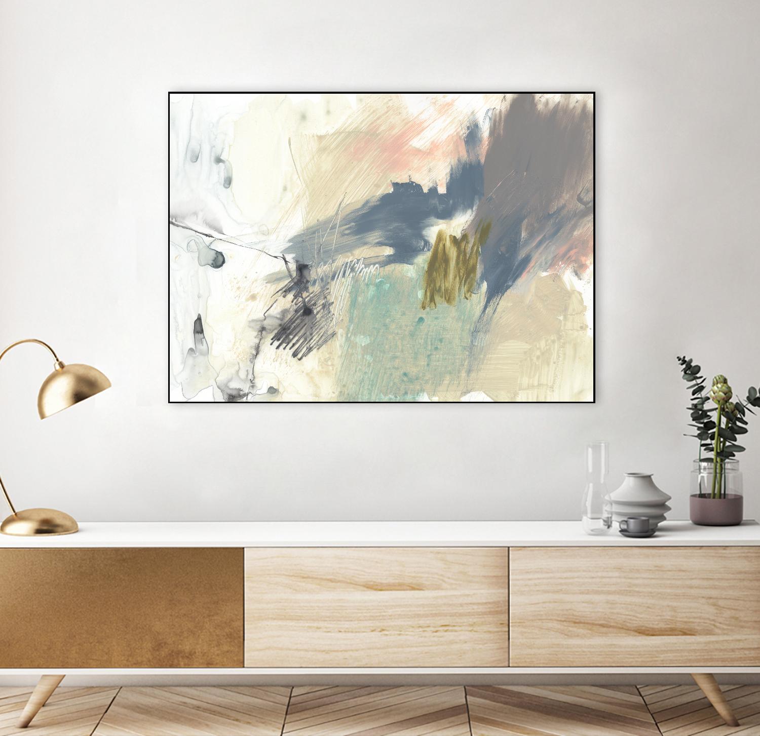 Pastel Immersion II by Jennifer Goldberger on GIANT ART - pink abstract abstract 
