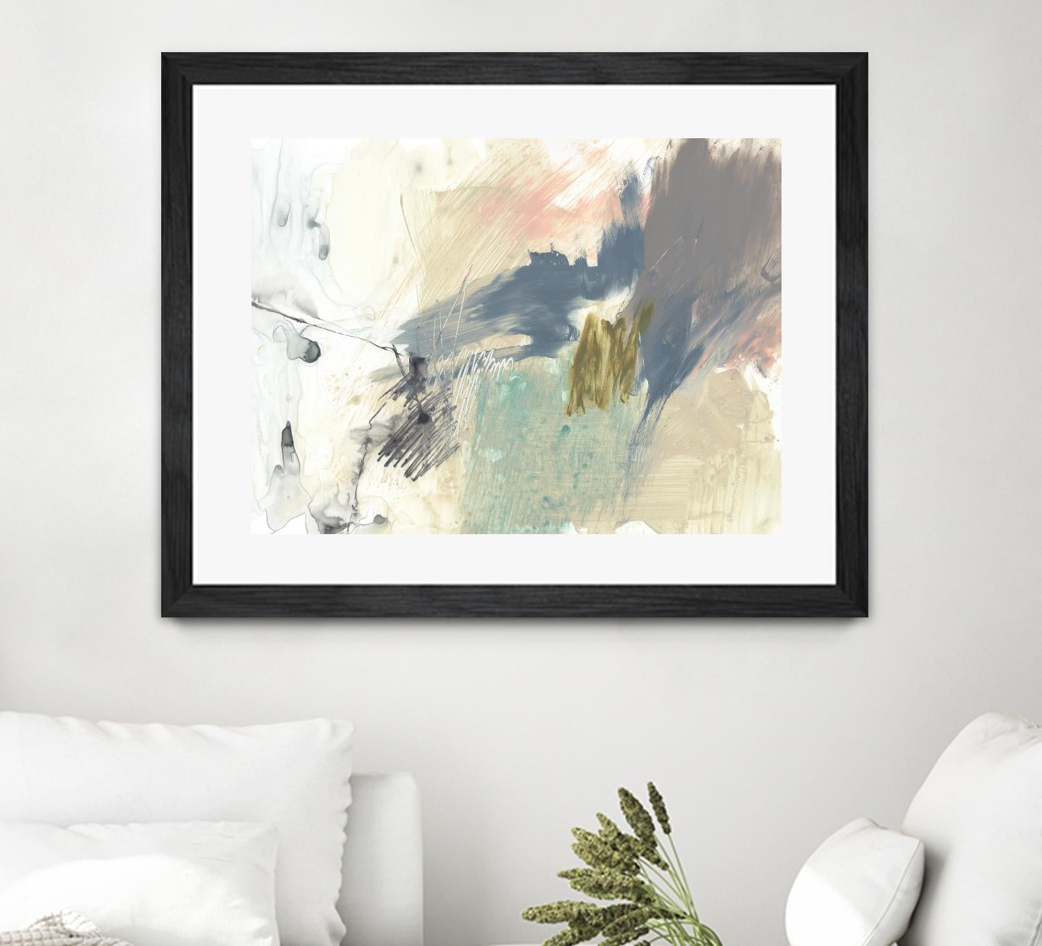 Pastel Immersion II by Jennifer Goldberger on GIANT ART - pink abstract abstract 